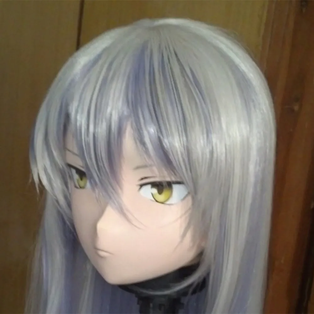 (C2-033)Good Kigurum Skin Looking Female Full Face Anime KIG Masks Cosplay Kigurum Crossdresser Fetish Character Role Play