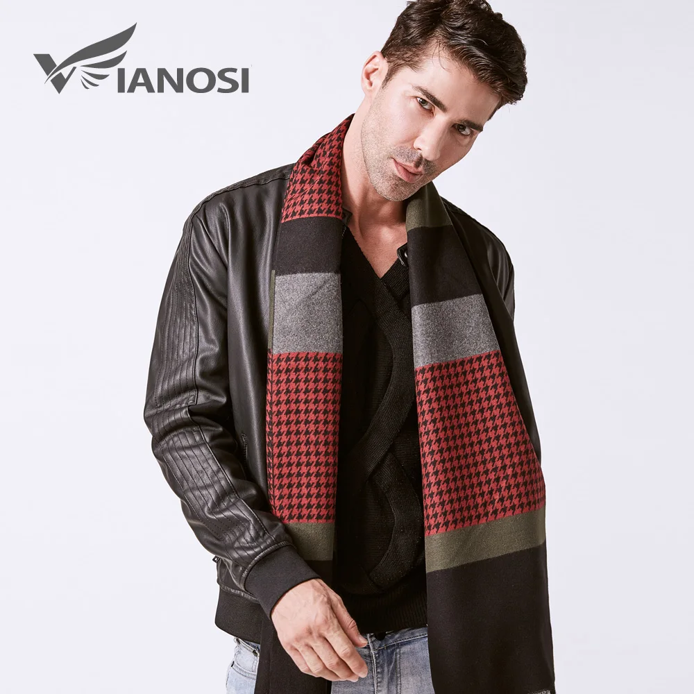 Buy VIANOSI Fashion Design Cotton Scarf Men Winter