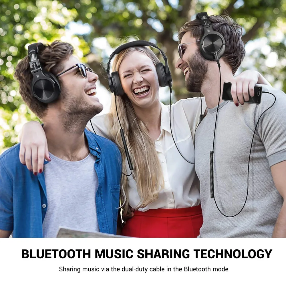Oneodio Fusion Bluetooth5.0 Over Ear Stereo Headphones Wired/wireless  Professional Studio Dj Headphones Motor Recording Headset - Earphones \u0026  Headphones - AliExpress