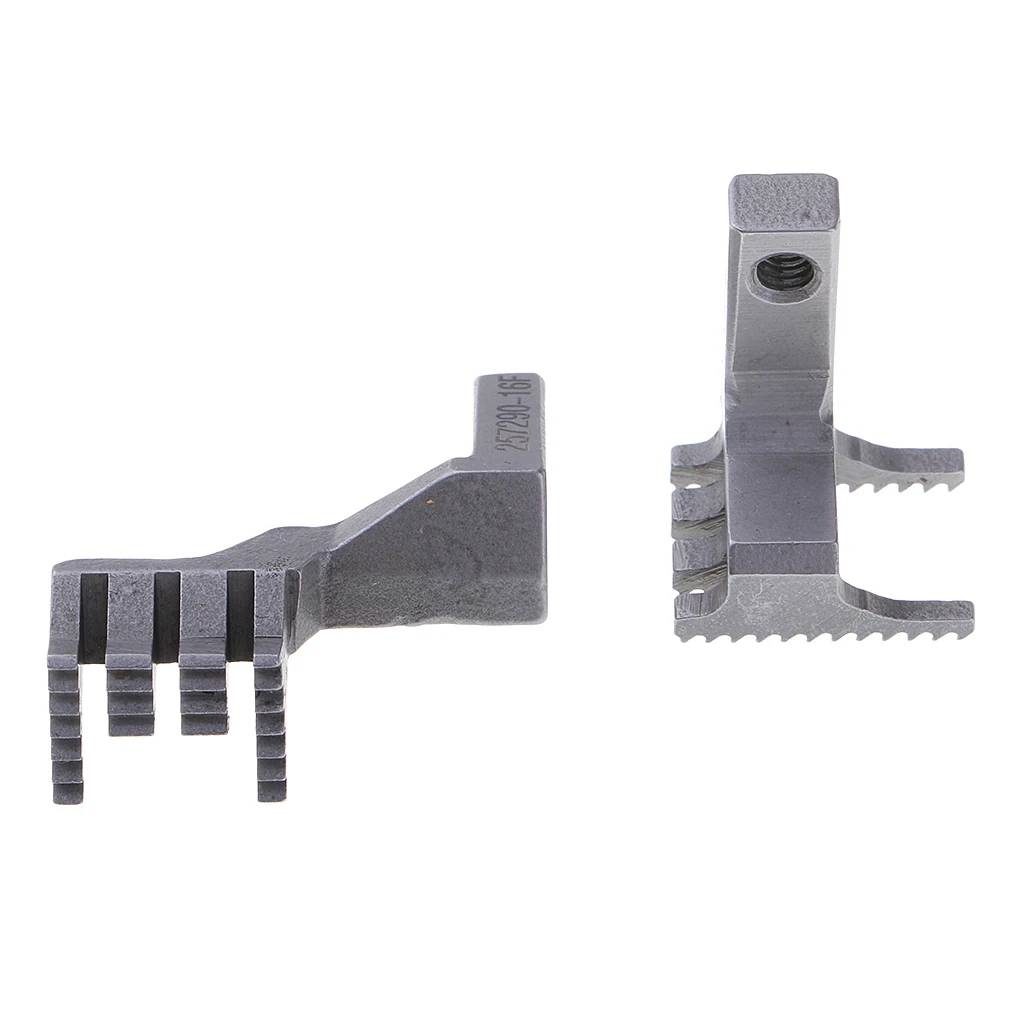 Industrial Sewing Machine Feed Dog Set 257290/257243 For Pegasus W600 W664-01CB