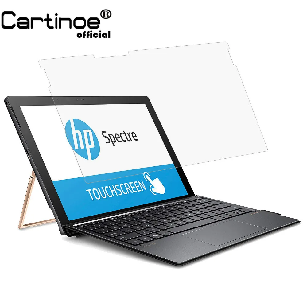 

Cartinoe Screen Protector For Hp Spectre X2 12 12t 12c 12.3" Laptop 2017 Notebook, Hd Crystal Clear Lcd Screen Guard Film (2pcs)