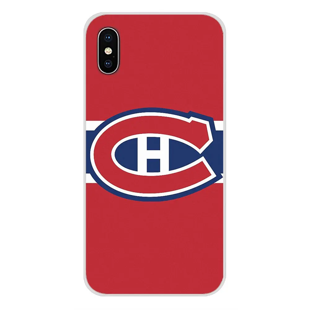 Мобильный телефон Обложка для Huawei G7 G8 P7 P8 P9 P10 P20 P30 Lite Mini Pro P Smart Plus хоккей на льду Montreal Canadiens - Цвет: images 1