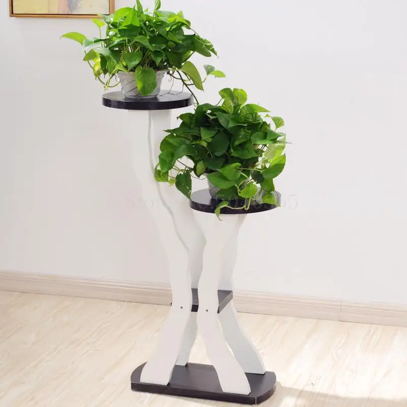 Цветочный Стенд, напольная Цветочная полка, многослойная комнатная ...