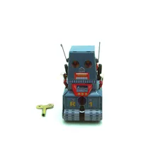 Классический Винтаж Заводной Wind Up Танк робот для взрослых Коллекция детей олова игрушки с ключевыми забавная игрушка подарок для детей
