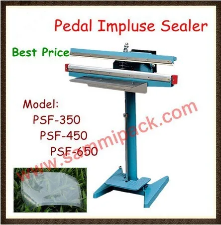 

Freeshipping Foot Stamping Sealing Machine/Pedal Impulse Sealer Foot Sealing Machine