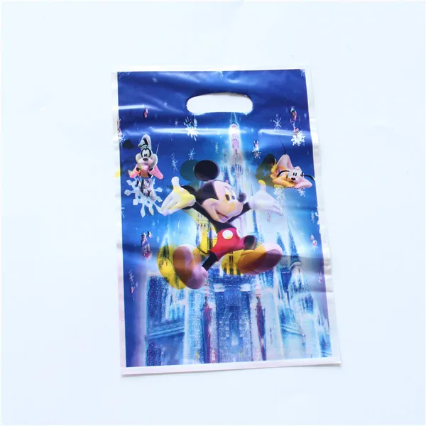 50pcs/lot Party Supplies Gift Bag loot Bag Tinkerbell Sesame Street Cartoon Theme Party Festival&event Birthday Decoration Favor - Цвет: mickey