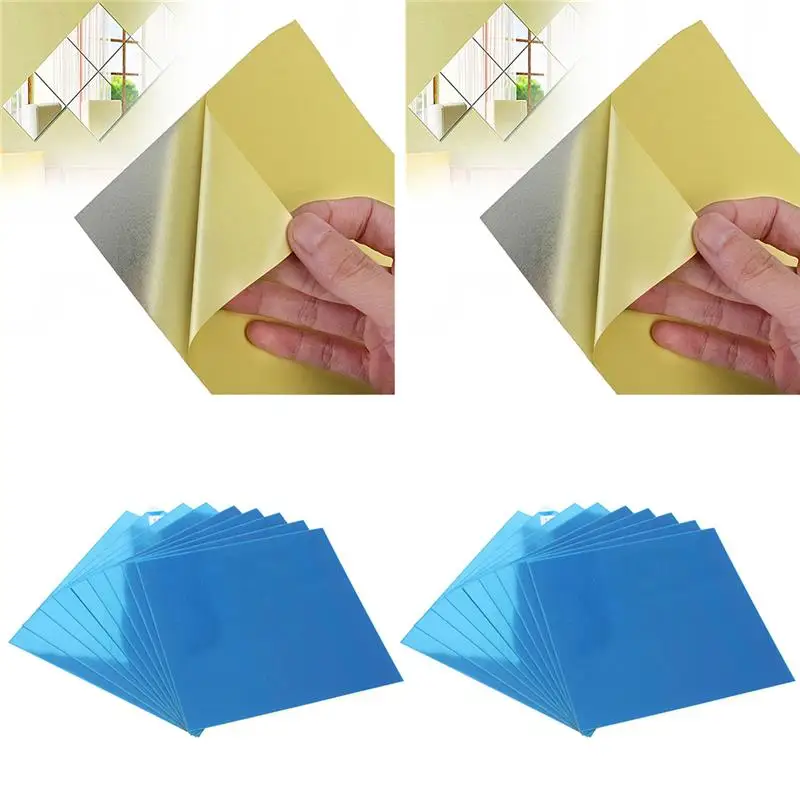 Hot Er Mirror Sheets Sticker Removable Self Adhesive Sheets Sticker Removable Self Adhesive
