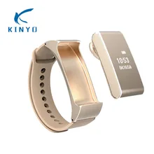 Новейший смарт-браслет часы Bluetooth наушники гарнитура Шагомер фитнес-монитор смарт-будильник браслет pk mi band 3