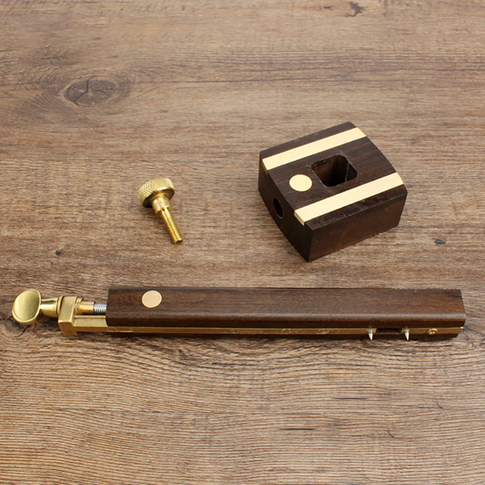 

Scribe Ruler Multi-function Screw Scribe Tool DIY Woodworking Measuring Scribe Ruler Marking Meter