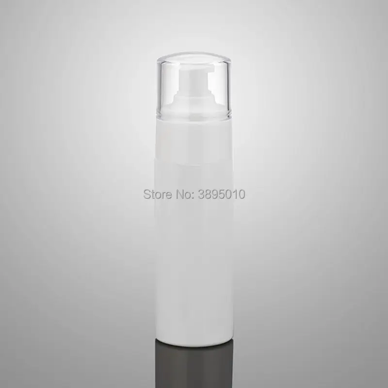 150 мл Косметические бутылки насоса серебро лечения насоса крем-лосьон утолщаются животное Пластик бутылки с прозрачной крышкой F962