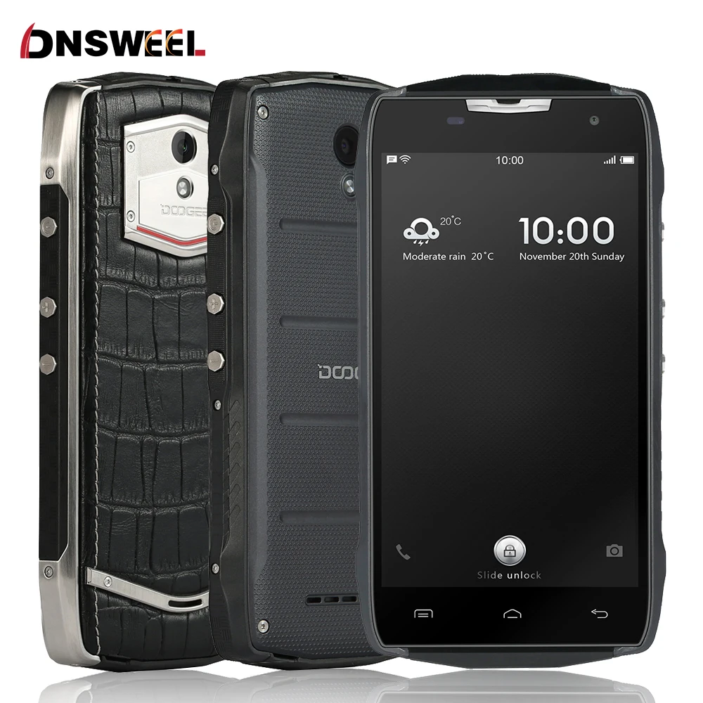 Original DOOGEE T5 Smartphone Android 60 Waterproof IP67 5 MTK6753 Octa Core 64-bit 3GB+32GB 4500mAh 13MP OTG 4G Mobile Phone Original DOOGEE T5 Smartphone Android 60 Waterproof IP67 5 MTK6753 Octa Core 64-bit 3GB+32GB 4500mAh 13MP OTG 4G Mobile Phone