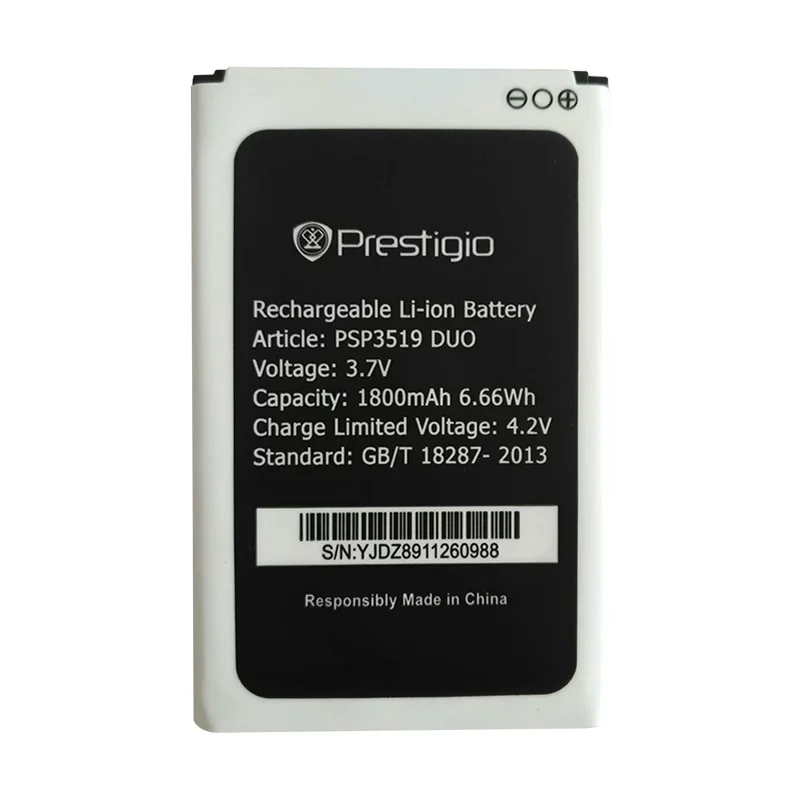 Psp 3519 psp DUO перезаряжаемая литиевая батарея для сотового телефона Prestigio Wize K3
