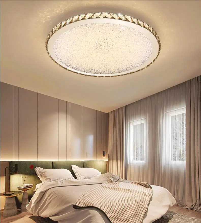 Moderno de cristal LED luces de techo para habitación de luminarias para sala plafon lámpara de techo lámpara dormitorio iluminación led teto