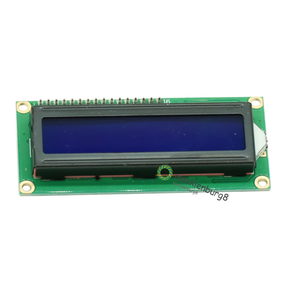 

Модуль ЖК-дисплея IIC/I2C 1602 LCD-1602 I2C синий дисплей 5 В для Arduino