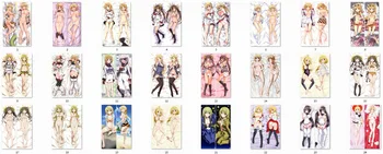 

hentai anime IS Infinite Stratos Characters charlotte dunois & huang lingyin throw pillow cover body Pillowcase