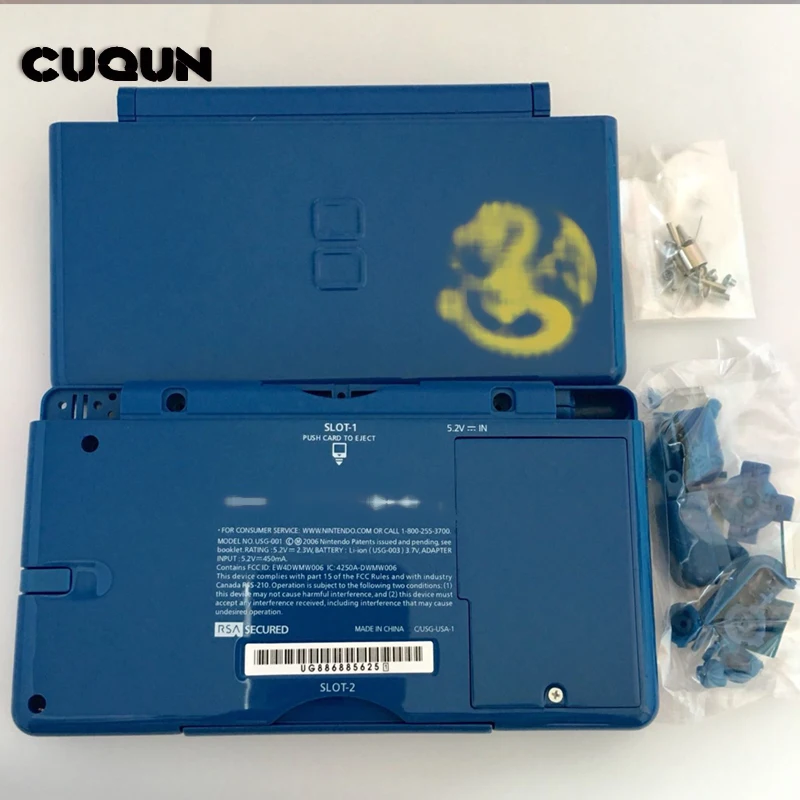 CQ-NDSL Case-Blue Monster Hunter Blue