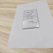 50 шт/партия huawei 3,5 Настольный акриловый ценник Apple samsung счетчик опыта знак мобильный телефон магазин ценник