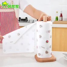 Держатель для рулонной бумаги из бука, держатель для полотенец, кухонный креативный вертикальный держатель рулона туалетной бумаги из цельного дерева