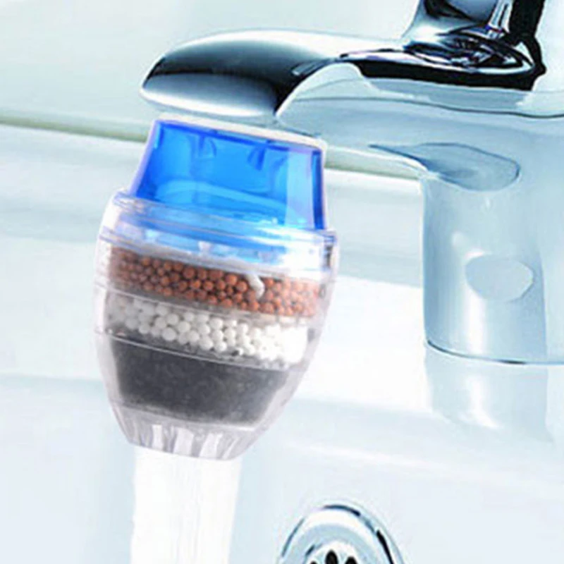 

1PC Kitchen Faucet Tap Water Purifier Bathroom Household Water Purification Activated Carbon Water Filter Tap Remove Heavy Metal