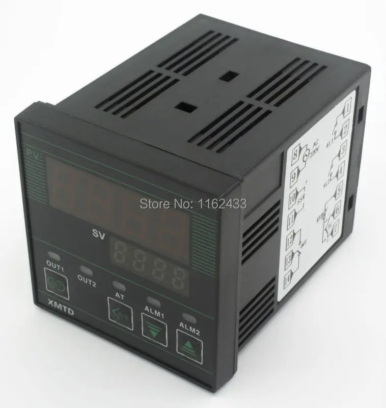 

XMTD-7 AC 220V multiple input digital temperature controller relay+SSR 4-20mA SCR output XMTD-9