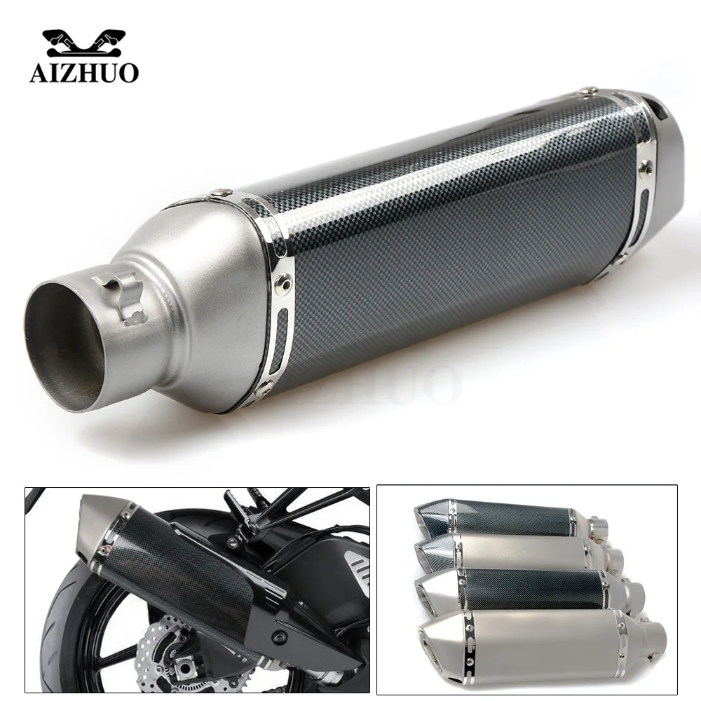 

Motorcycle Exhaust pipe Muffler Escape DB-killer 36MM-51MM FOR KAWASAKI ZXR400 ZZR600 Z1000 ZX10R W800 Z750S ZX-6 ZX9R