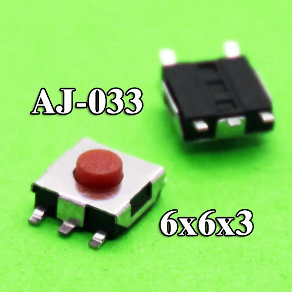  20pcs 6x6x3mm widely used in Asus Lenovo laptops commonly switch button touch switch micro switch 5-pin