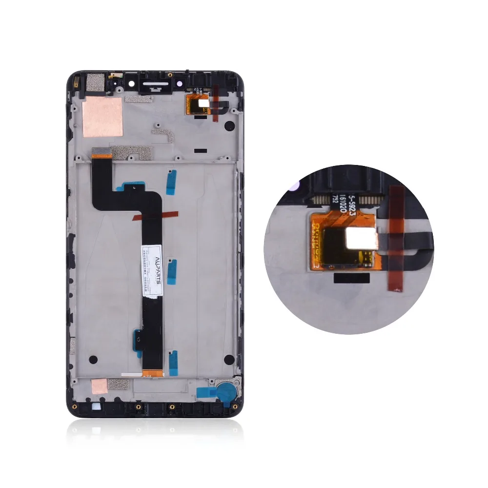 Pаспродажа Дисплей для XIAOMI Mi Max 2 LCD в сборе с тачскрином на рамке Оригинал Черный и белый золото