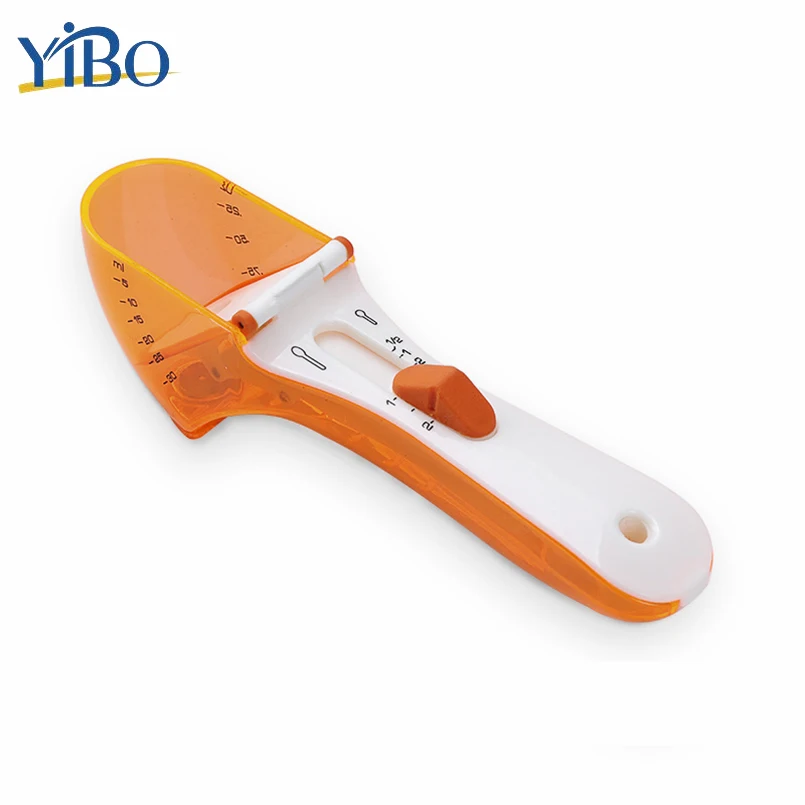 

Adjustable Measuring Spoon Plastic Metering Spoon Sugar Milk Powder Coffee Scoop 5-30ml Seasoning Spoon Bakeware Kitchen Gadget