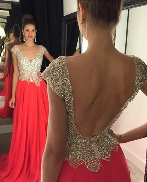 Красные шикарные платья с v-образным вырезом для выпускного вечера, длинные vestidos de fiesta largos elegantes de gala, линия с открытой спиной, официальное вечернее платье