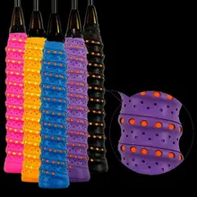 Anti-deslizamento tênis overgrip badminton grip esporte sweatband para vara de pesca squash padel raquete fita enrolamentos sobre bicicleta alça(China)