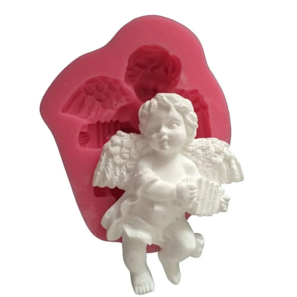3D Angel Shape Cake Moulds Silicone Mold Fondant Cake Mold 3D Angel Shape Cake Moulds Silicone Mold Fondant Cake Mold