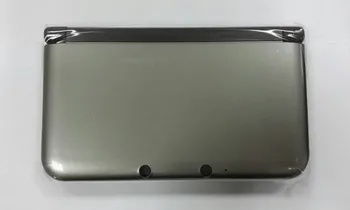 

for 3ds XL LL for 3dsxl full case housing shell +little parts+glass silver