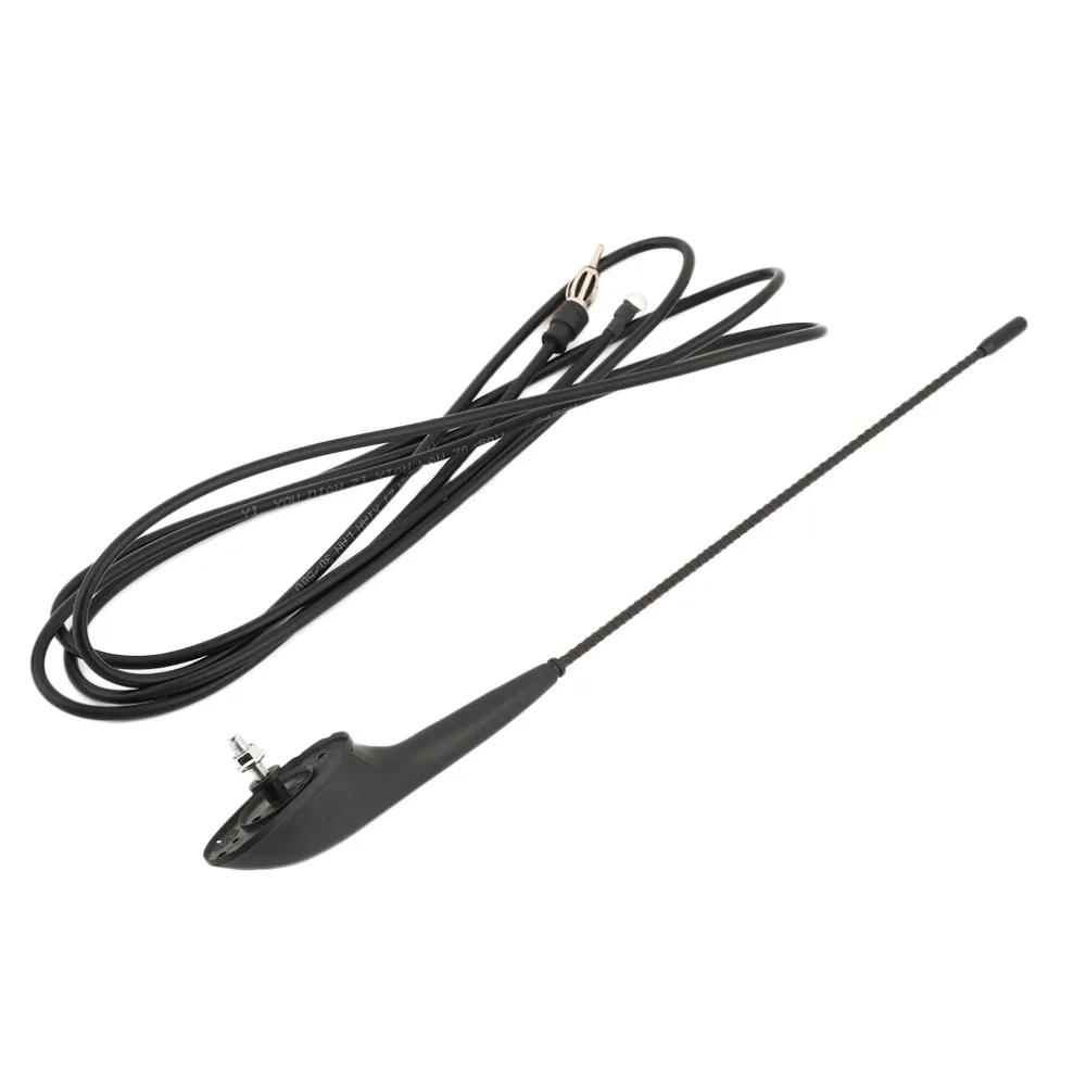 2018 New Car Styling Top Roof Mount AM FM Radio Antenna Aerial Base Kit Black Car Digital