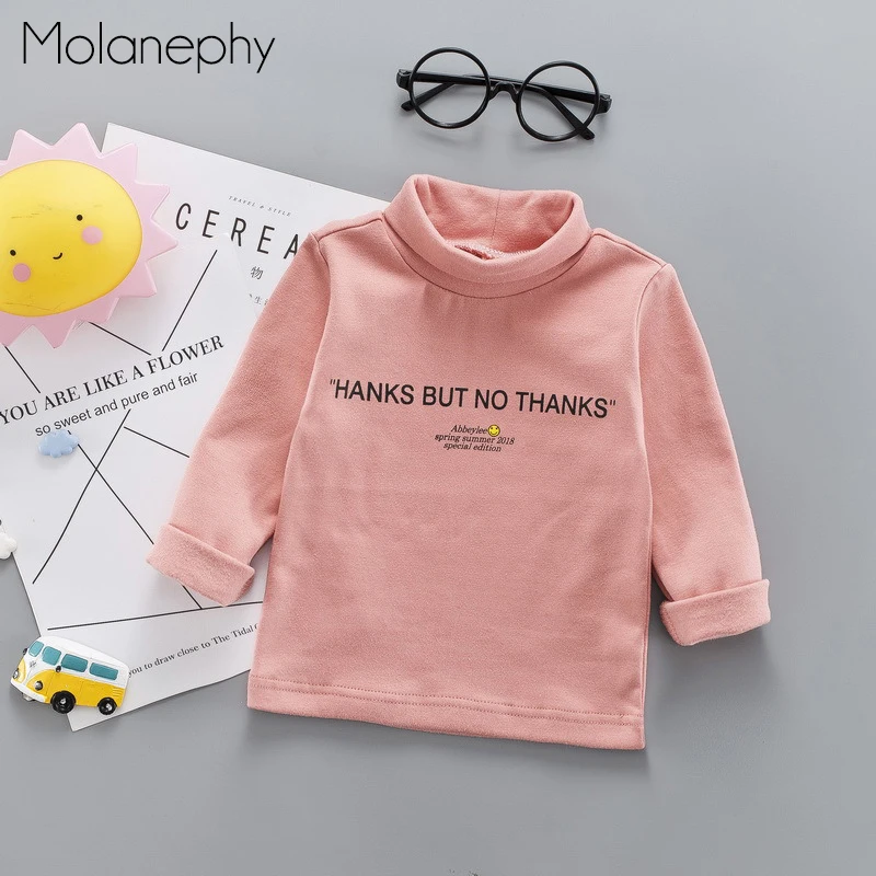 Molanephy/футболки для маленьких мальчиков и девочек весенне-осенняя модная детская