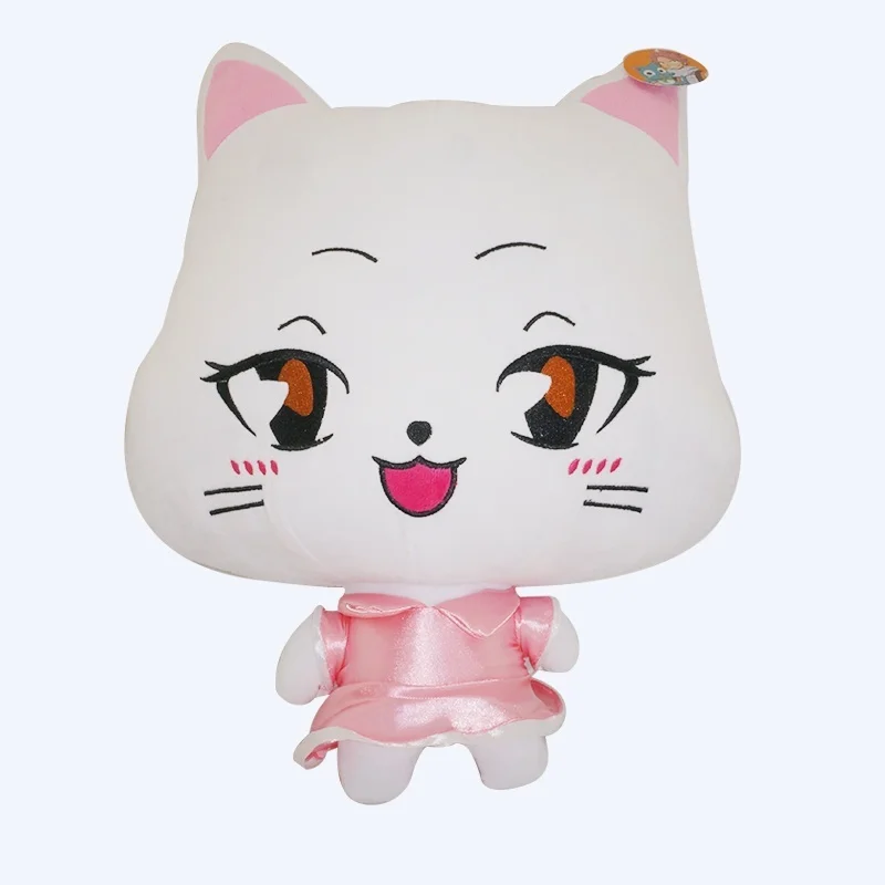 30 см аниме Сказочный хвост Happy & Charles Cat плюшевая игрушка мягкая кукла в виде
