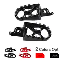 NICECNC กว้างเท้าหมุดเท้าสำหรับ Honda CR125R CRF150R CRF250R CRF450R CRF250X CRF450X CRF250L/M CRF 250 450
