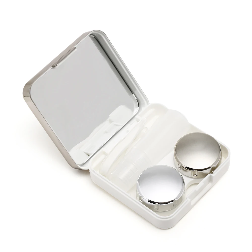 2018 1 шт. пластиковый квадратный зеркальный чехол из АБС пластика|contact lens case|lens