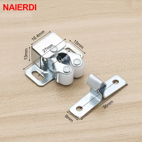 NAIERDI Bag Magnet Cabinet Catches Door Stop Closer Stoppers Damper Buffer For Wardrobe Hardware Furniture Fittings Accessories - Image 2