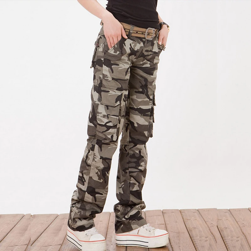 2016 Hot Sale!! Women's Fashion Casual Long Camouflage