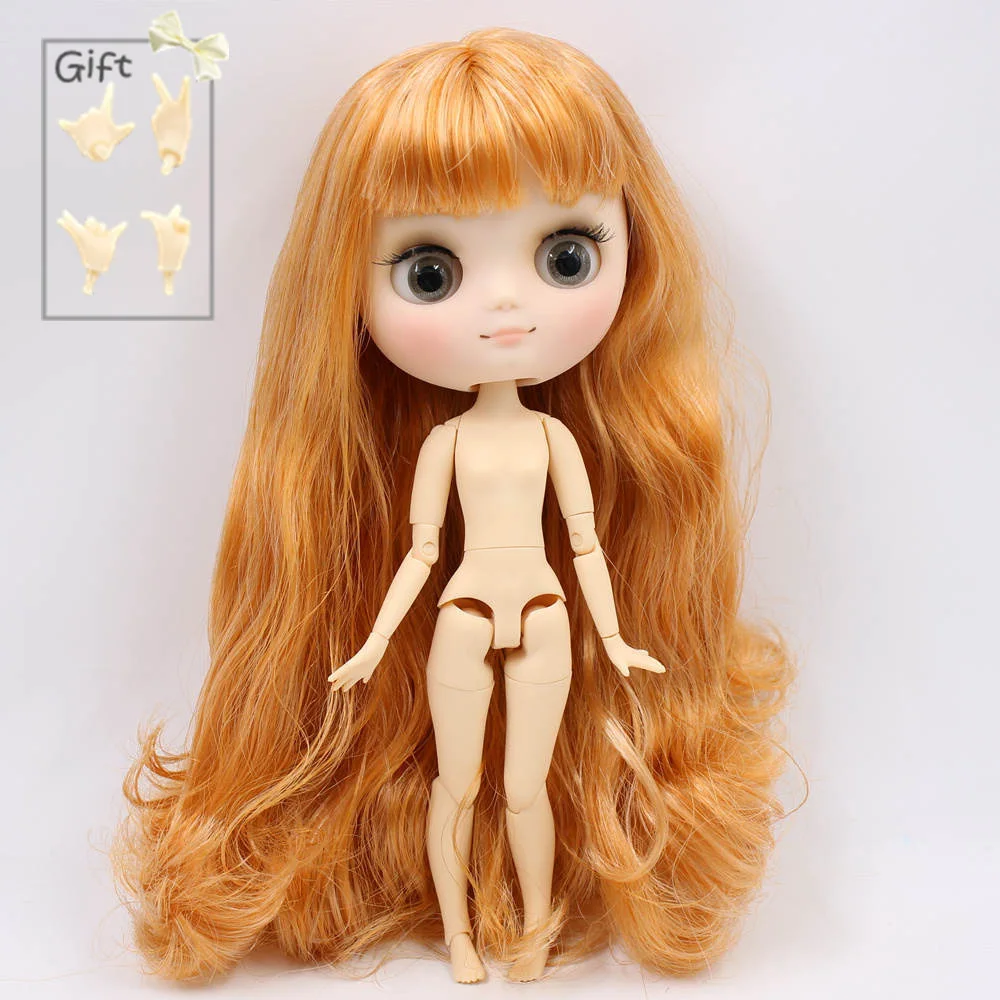 Кукла Blyth Nude Middie № 3, ручная кукла, набор в подарок, подходит для сменной игрушки, 1/8 шарнирная кукла нео - Цвет: matte face