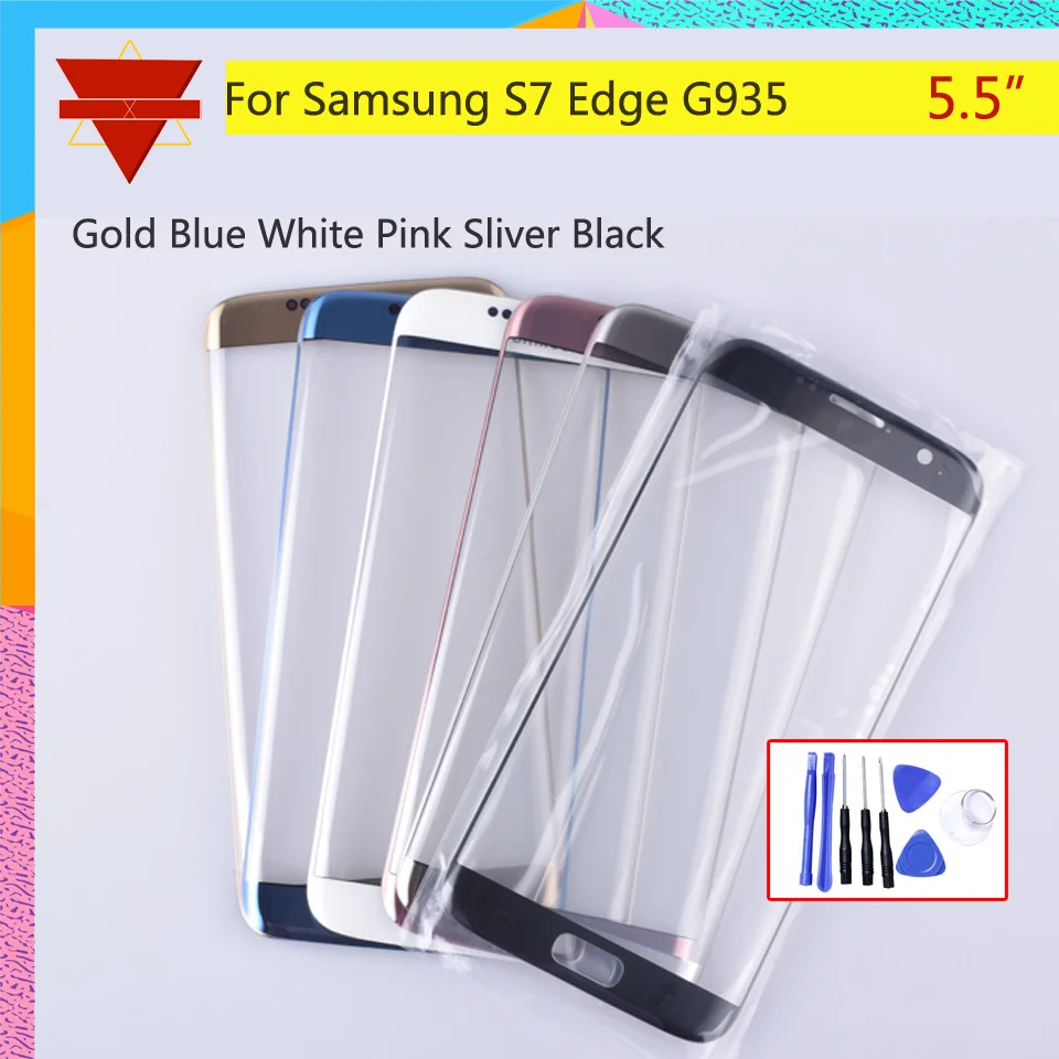 Сенсорный экран S7Edge для Samsung Galaxy S7 Edge G935F G935 SM-G935F G935FD G935A сенсорный передняя панель