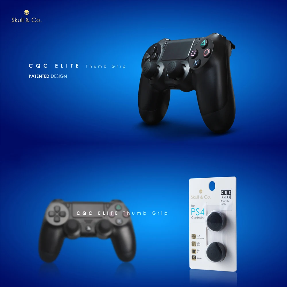 Skull& Co. Thumb Grip джойстик Крышка CQC Elite Thumbstick Крышка для PS4 контроллера