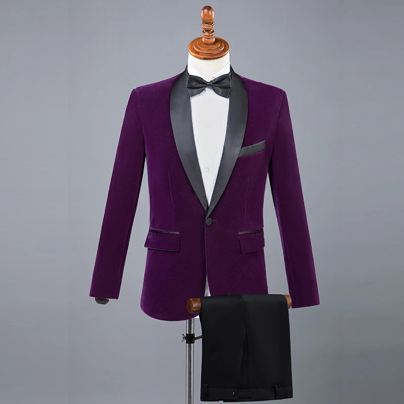 Формальное пальто Мужская Свадебная куртка мужской Роскошный Блейзер комплект одежды для ночного клуба хост костюм Взрослый певец танцевальный сценический шоу одежда DT761