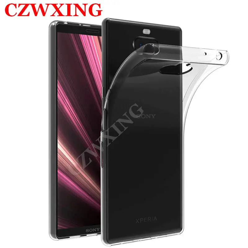 

For Sony Xperia 10 Case Silicone Transparent Back Cover Phone Case For Sony Xperia 10 Xperia10 Plus I3113 I4113 I4193 I3123 6.0