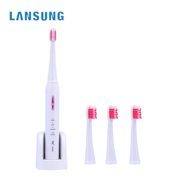 

LANSUNG SN901Pro Sonic Electric Toothbrush Rechargeable Tooth Brush Wireless Charge 4 Pcs Replaceable Teethbrush Heads Brush