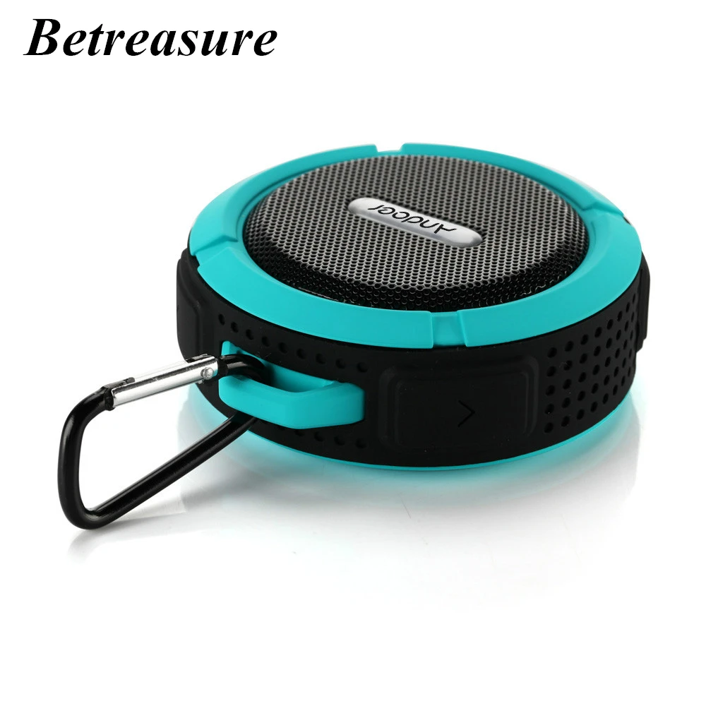 Betreasure BS06 открытый портативный Bluetooth динамик водостойкий стерео присоска