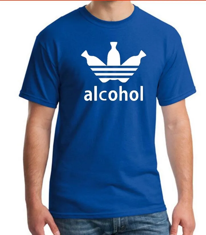 alcohol branded t shirts