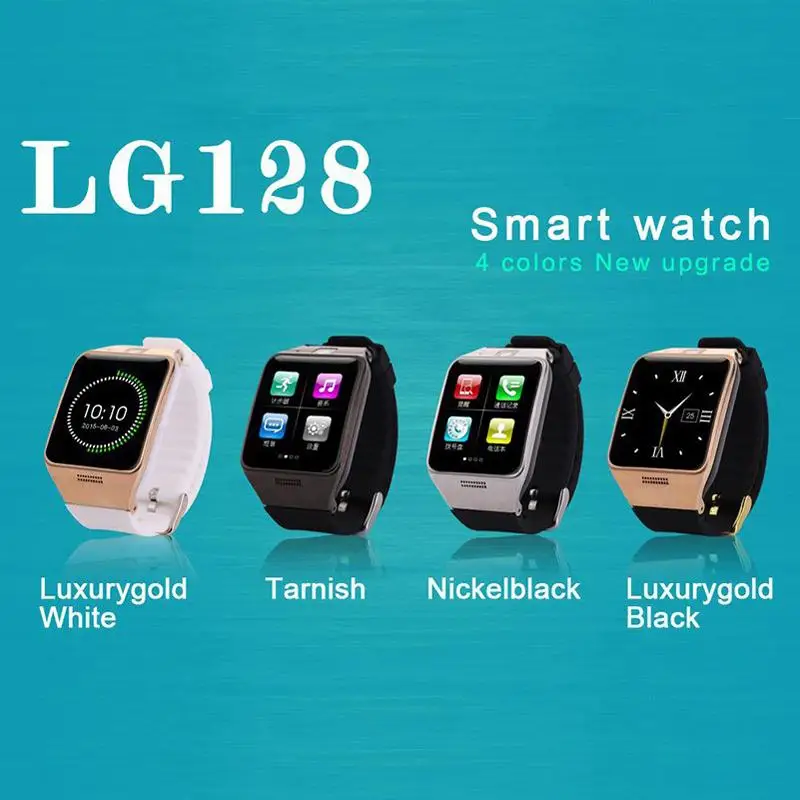 LG128 GT88 font b Smartwatch b font Bluetooth Smart Watch For Android IOS Phone Support SIM