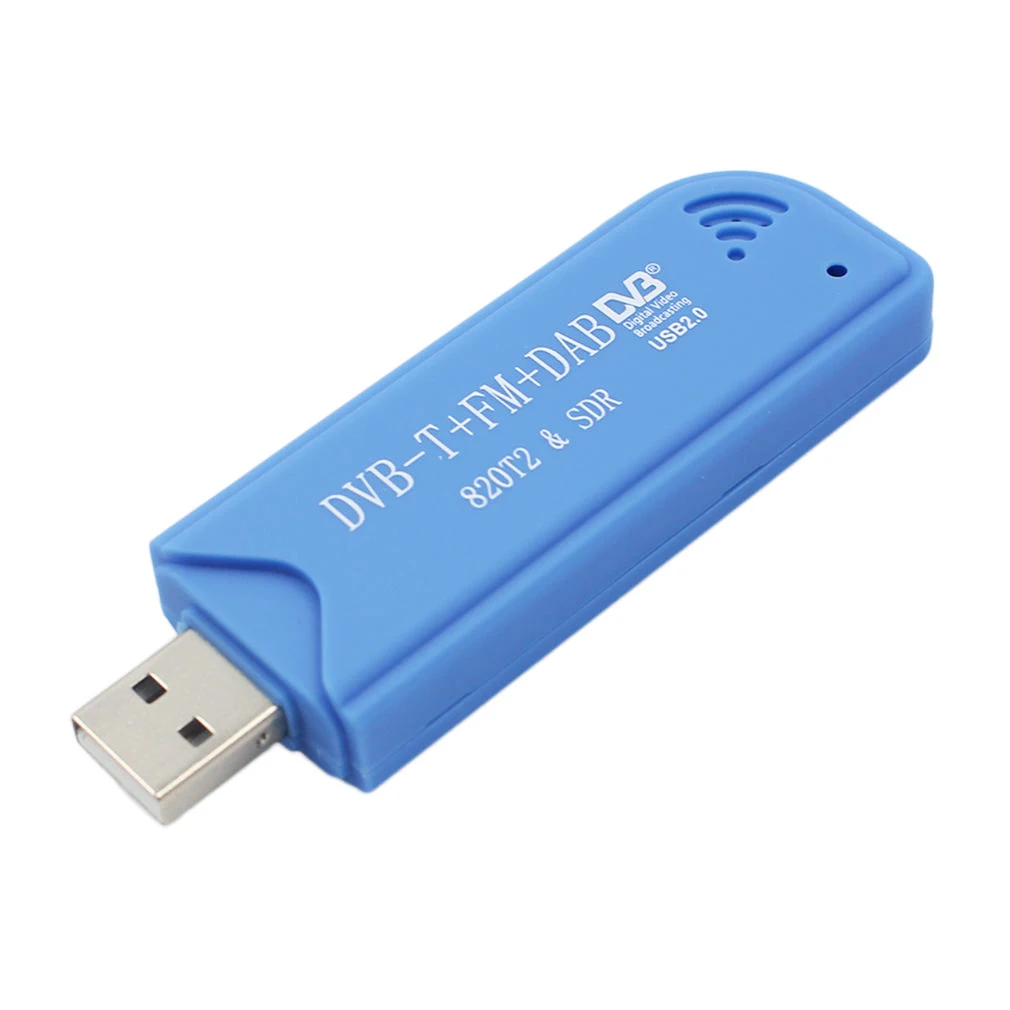 

USB 2.0 Digital DVB-T SDR+DAB+FM HDTV TV Tuner Receiver Stick RTL2832U+R820T2