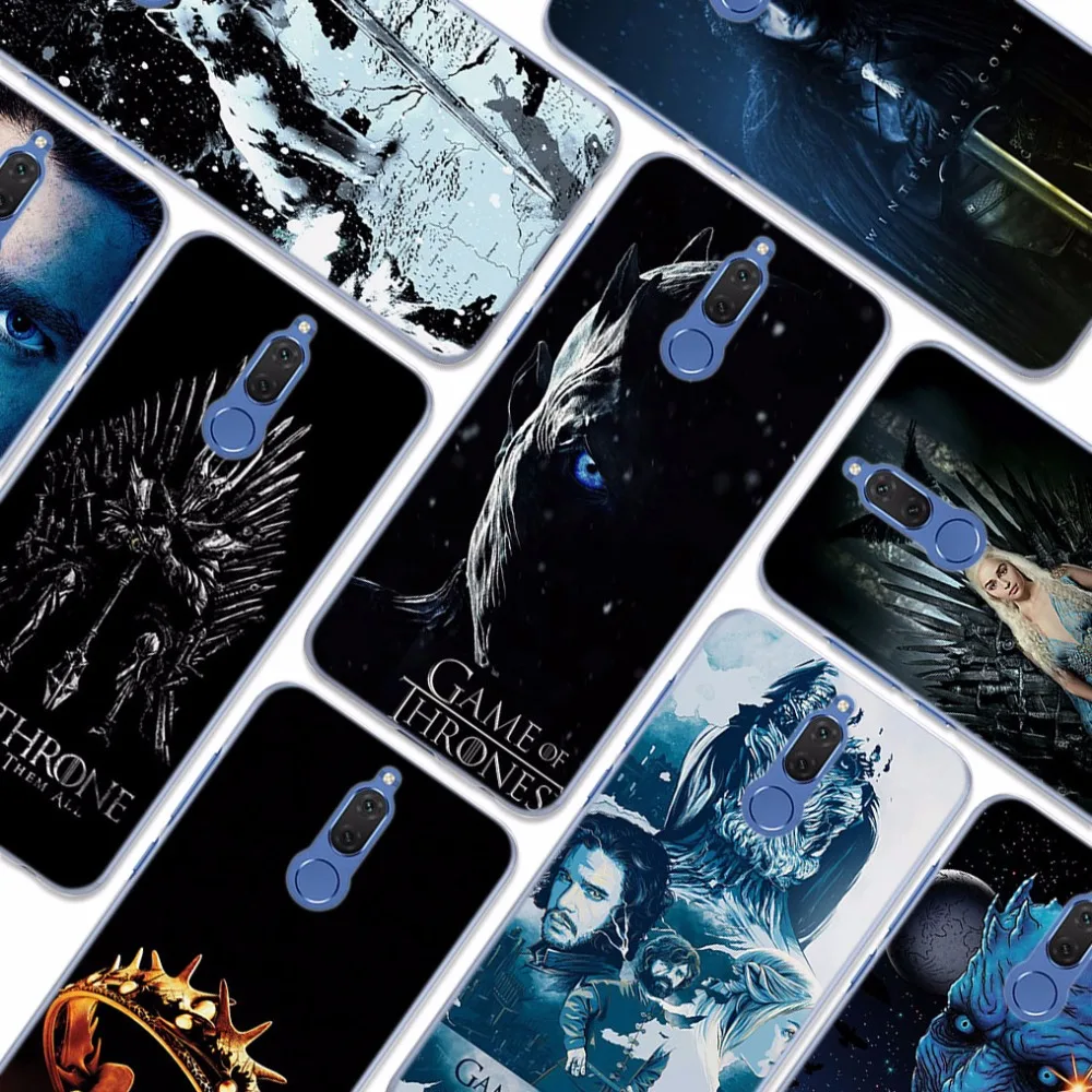 

Game of Throne poster Case Cover for Huawei Mate 10 10 Lite MATE 20 Lite P30 Pro P10 P20 Lite P Smart 2019 Hard PC CASE Coque